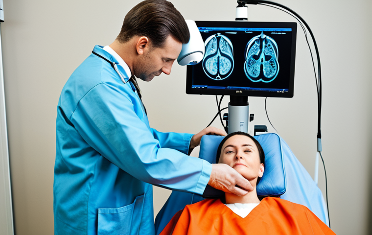 강박증 치료 최신 기술 - VR Therapy Session**

A fully clothed patient wearing a VR headset, sitting in a comfortable chair i...