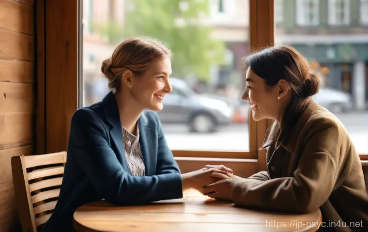 사회불안장애 극복 운동 - **Prompt 1: Journey of Inner Peace and Self-Discovery**
    "A young adult woman, dressed in comfort...