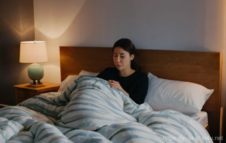 불면증 치료 성공 후기 - Image Prompt 1: The Journey from Sleeplessness to Serene Hope**